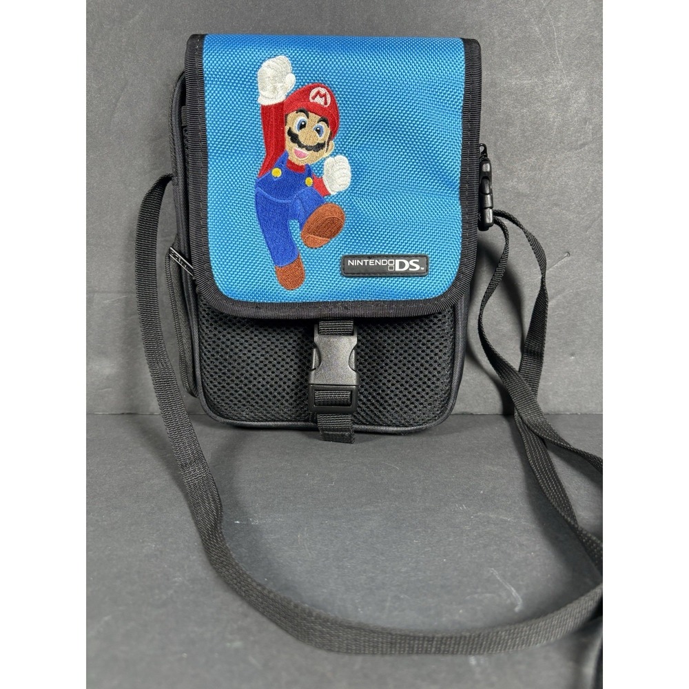 Official Nintendo DS Super Mario Travel Carrying Case Shoulder Bag OEM